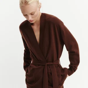 Veste cosy ceinturée