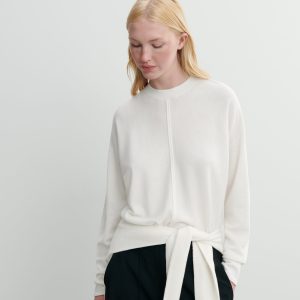 Pull col rond minimaliste