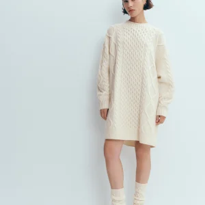 Robe pull à torsades