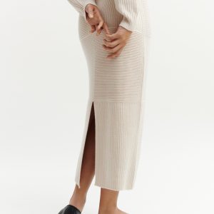 Jupe longue point ottoman