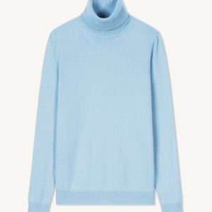 Pull col roulé classique