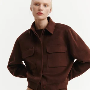 Veste double face à poches