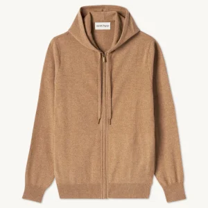 Pull à capuche zippé