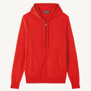 Pull à capuche zippé