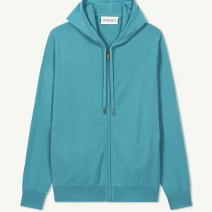 Pull à capuche zippé