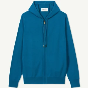 Pull à capuche zippé