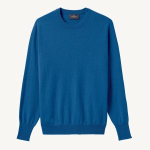 Pull col rond classique