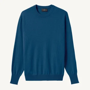 Pull col rond classique