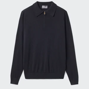 Polo zippé ultrafin