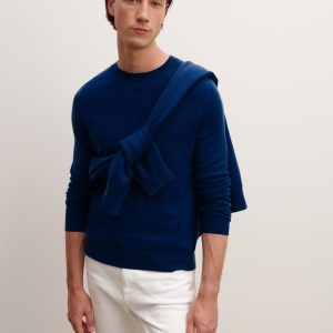 Pull col rond manches marteau