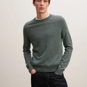 Pull col rond manches marteau