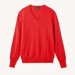 Pull col V classique