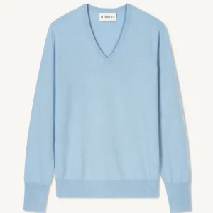 Pull col V classique