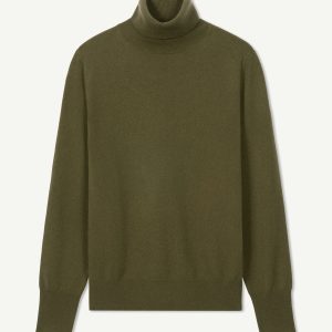 Pull col roulé classique