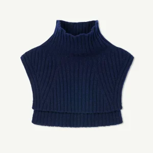 Plastron court à côtes