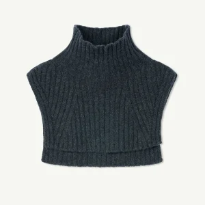 Plastron court à côtes