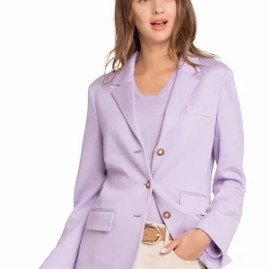 WOMEN'S 100% CASHMERE UNCONSTRUCTED BLAZER. D-25533/42ML