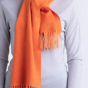 100% CASHMERE 2-TONE WOVEN SCARF. 41004/16 BIC