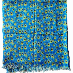 80% CASHMERE 20% SILK PRINTED LIGHTWEIGHT STOLE. 41012/17-3 ST545