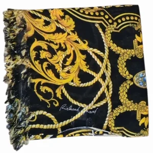 80% CASHMERE 20% SILK PRINTED LIGHTWEIGHT STOLE. 41012/17-3 ST498
