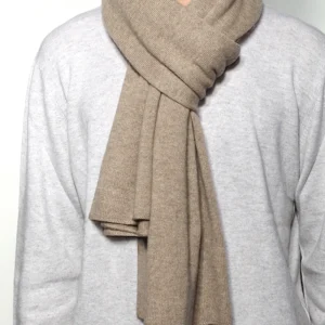 ET100% CASHMERE SOLID FOAMING SHAWL. 12079/17