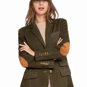 DOUBLE FACE CASHMERE BLAZER. D-26569/42MLPL