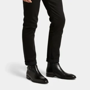 Riche | Bottes Chelsea homme en cuir PU