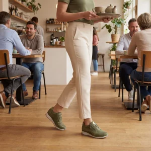 Riche | Sneakers à plateforme en cuir femme