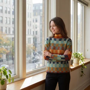 Riche | Pull col roulé femme en laine