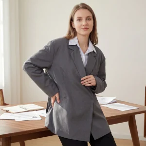 Riche | Blazer en fin coton femme