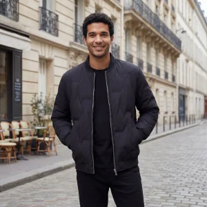 Riche | Veste d’Hiver Matelassée Doublée Peluche pour Homme