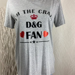 T-shirt I'm the crazy fan D&G Dolce & Gabbana