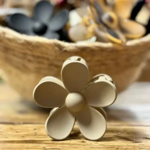 Pince fleur 🌸 Taupe