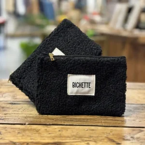 Pochette "Bichette" • Sherpa noir ☁️