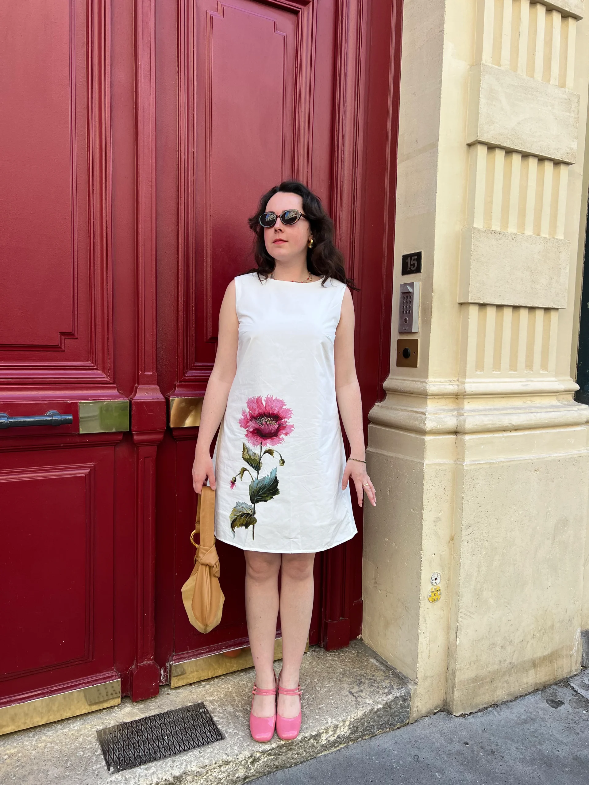 Robe Carlyne, popeline de coton de luxe, made in France – Image 4